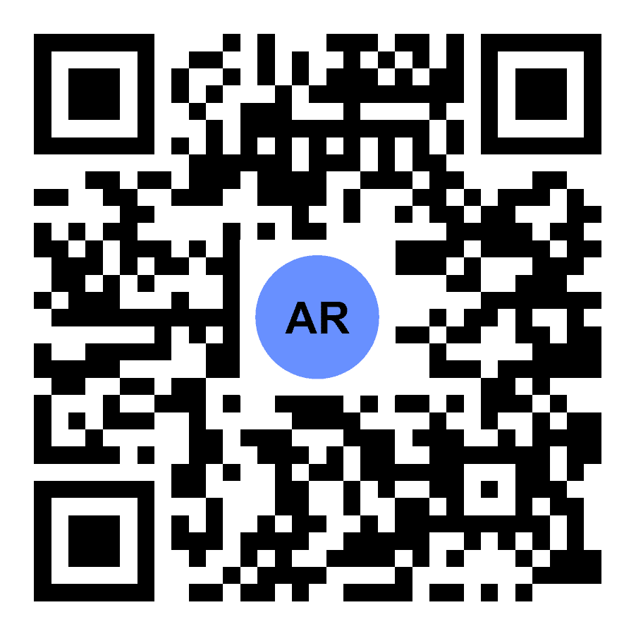 Serenity Rattan Swing AR QR Code
